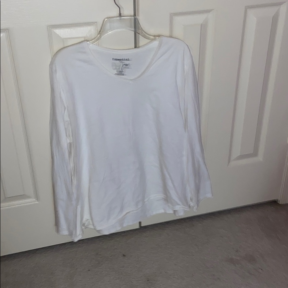 Just my size essential white tee
